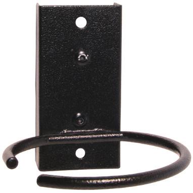 hooks hold wrenches, keys and other hard to store items Permanently mount using screw holes or