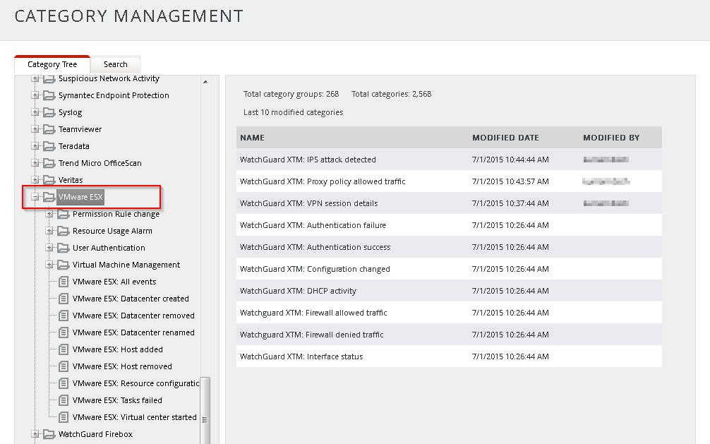 Figure 24 5. Click on OK button. Verify VMware knowledge pack in EventTracker Verify categories 1. Logon to EventTracker Enterprise. 2. Click the Admin menu, and then click Categories. 3.