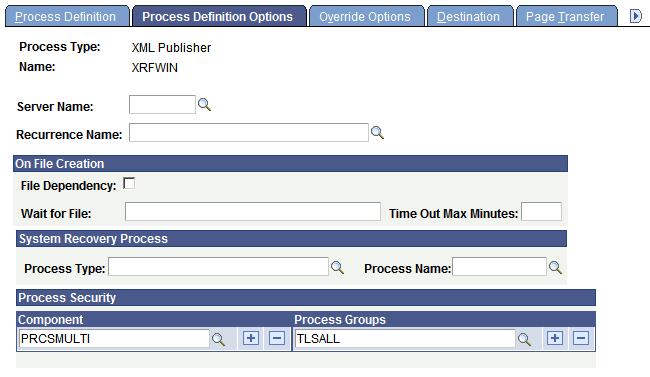 Chapter 7 Defining PeopleSoft Process Scheduler Support Information Important!