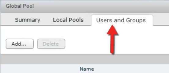 4. User Entitlements 4.1 Editing Users to a Global Pool The following steps will show you how to edit the entitled users.