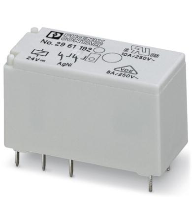 Extract from the online catalog REL-MR- 12DC/21-21 Order No.: 2961257 Pluggable miniature relays, with power contact, 2 PDT, input voltage 12 V DC Commercial data EAN 4017918163525 Pack 10 pcs.