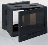 Wall Mount Racks, Cabinets, & Brackets cc 6 Rack Solutions Wall Mount Cabinet Enclosures When networks need added security for wall mounted applications, Optical Cable Corporation offers
