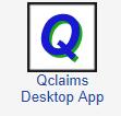 Starting QClaims 1. Click the QClaims icon on your desktop a.