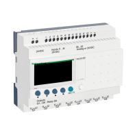 Characteristics compact smart relay Zelio Logic - 20 I O - 24 V DC - clock - display Product availability : Stock - Normally stocked in distribution facility Price* : 398.