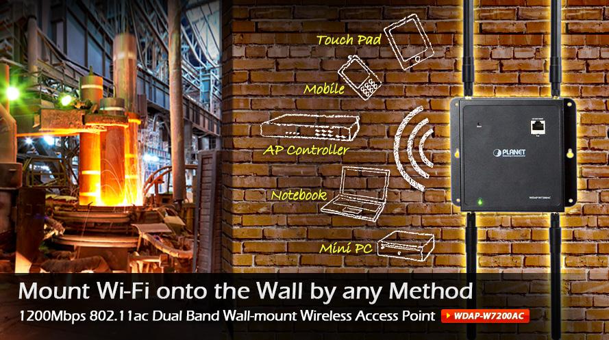 Industrial Wireless Access Points Excellent Hardware Design PLANET Industrial Wireless Solution is designed for the Wi-Fi application over a TCP/IP network in the hardened