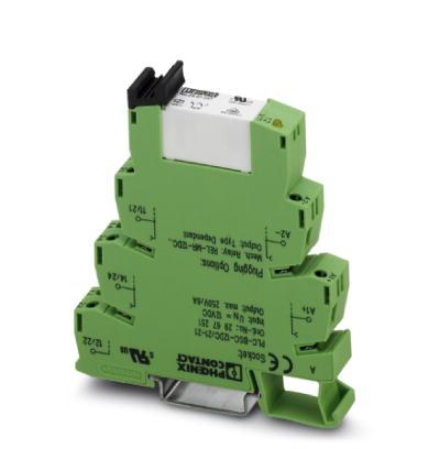 Extract from the online catalog PLC-RSC- 24DC/21-21 Order No.: 2967060 PLC relay, consisting of base terminal block PLC-BSC.