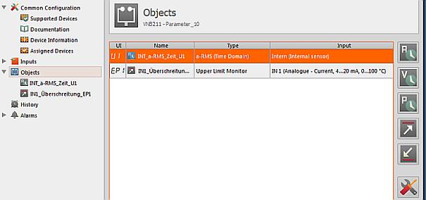 Configure VNB211 VNB211 Object [VNB211_#] [Parameter_#] 10.3.3 VNB211... [Parameter_#] Detail [Objects] VNB211... Detail [Objects] Object types.