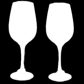 ANNIVERSARY WINE GLASS