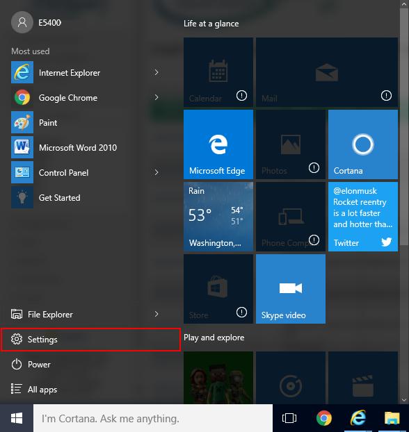 Setting Internet Explorer as the Default Browser in Windows 10 To set