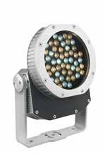 Exterior 420 For white light designs requiring the added flexibility of color temperature control from warm to cold white, the Exterior 420 offers one of the most powerful white light units on the