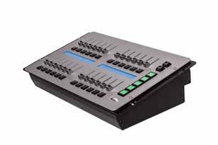 M-Series Submaster Module The Submaster module provides the user with an additional 24 handles of controls for cuelists, channels, submasters or inhibitives.