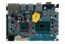 Therefor the SBC-330 is an ideal platform for compact, space and thermal critical but yet performance demanding applications. Intel Core i7/i5/i3 6th Gen.