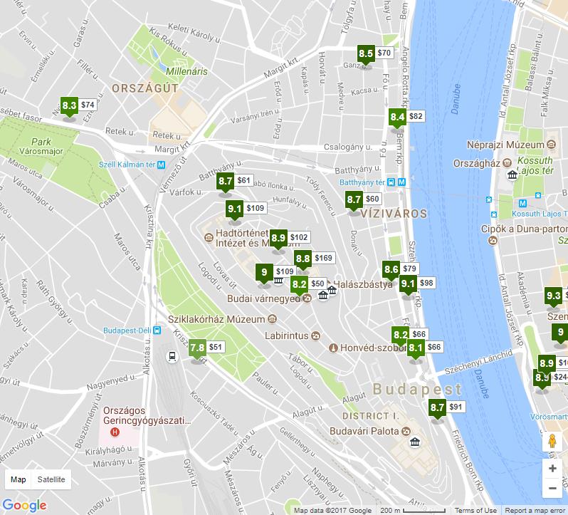 Use Cases Hotel listing on Map Function: Showing hotels on map Goal of Personalization: Most relevant hotels
