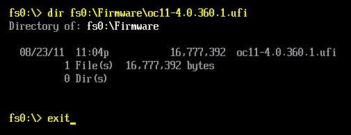 11. Configuring UEFI for Ethernet Downloading Firmware and Boot Code 160 FUI: The FUI field is internally generated by the Emulex firmware using the FoD type and the adapter s serial number.