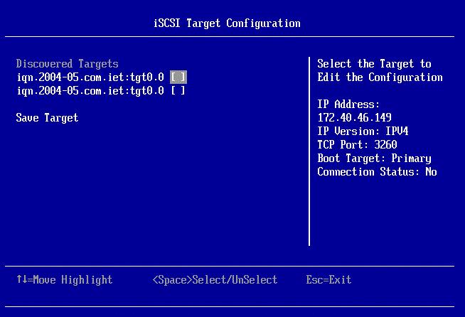 12. Configuring UEFI for iscsi Adding and Configuring Targets 180 11. Set the Header Digest to Yes if you want to enable the header digest.