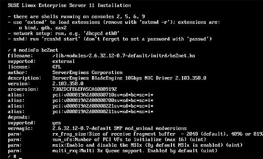 Appendix C. Examples for Configuring and Booting UEFI NIC 247 Configuring the Lenovo System x HS22 Blade with e-raptor MEZZ 17.
