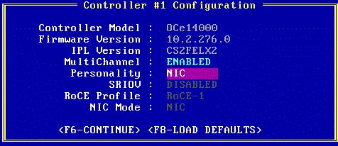 To configure adapters for PXE boot: 1. From the Controller List screen (Figure 3-2 on page 45), use the up or down arrow keys to select the adapter you want to configure and press <Enter>.