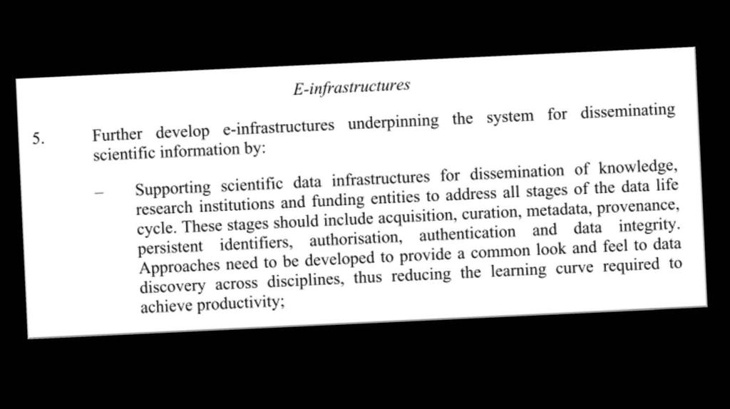 EC: Recommendations for the Memberstates European Commission. (2012). Commission Recommendation on access to and preservation of scientific information.