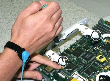 Follow the instructions below: - To remove the handle guide unit - To remove the CPU board - To remove the loudspeaker unit - To