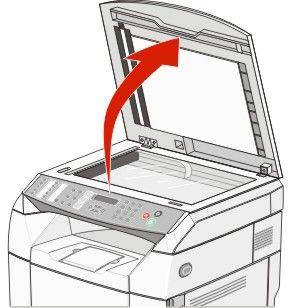 7 Open the scanner