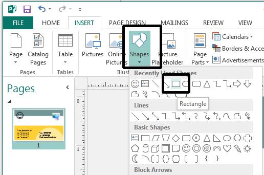 Microsoft Publisher 2013 Foundation - Page 68 Grouping and ungrouping AutoShapes Grouping two or more shapes together will join them together, so that they act as a single