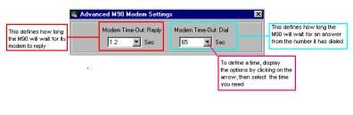 U90 Ladder Software Manual 5. Select whether to use pulse or tone dialing, as is required by your system, by clicking on the appropriate box. You can also leave both blank (default).