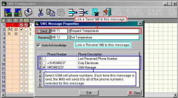 Communications SMS Message Properties Before you can use an SMS message in your application, you must configure its properties. 1.