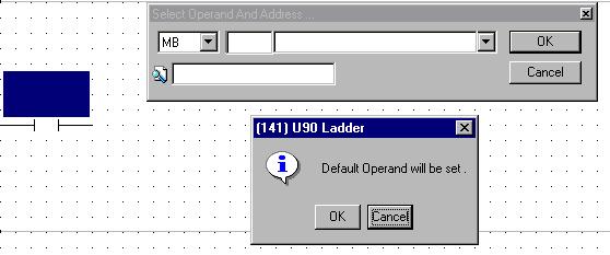 U90 Ladder Software Manual You can assign Power Up values when you place an element into a net, or by opening a Data Type list as shown below.