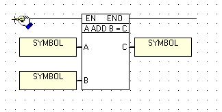 Ladder From the Select Operand and Address dialog box select # for the Operand type and Address. Enter the integer (number) value in the Symbol box.