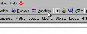 Variables. Click Variables on the Standard toolbar. 15. The Variable Editor opens.