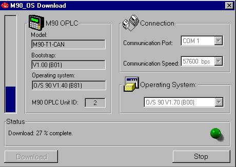 Download dialog box shows the