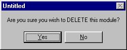GX-9100 Software Configuration Tool User s Guide 4-9 Deleting Modules To delete modules: 1. Right-click on a module. The pop-up menu appears. 2. Click Delete.