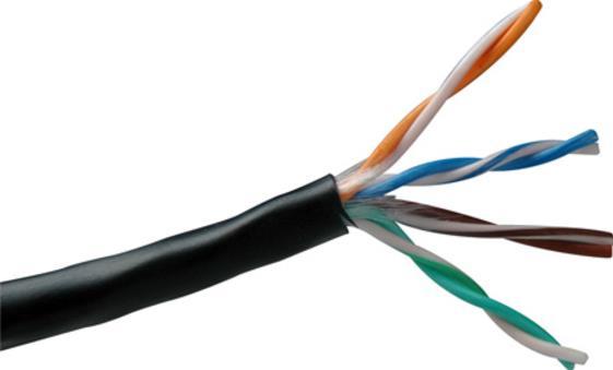 by Typically a bunch of pairs are bundled together in a cable with protective shield A wired pair is a single