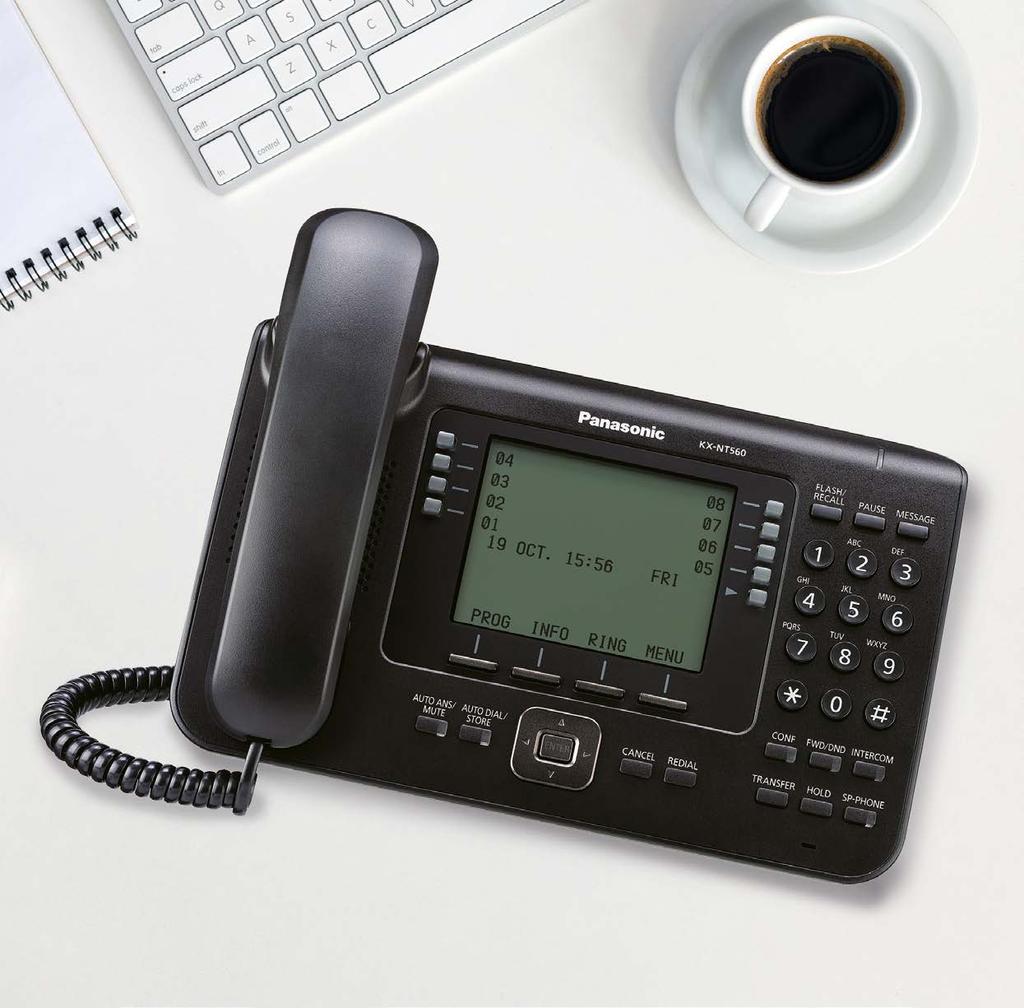 IP Proprietary Telephone KX-NT560 4.