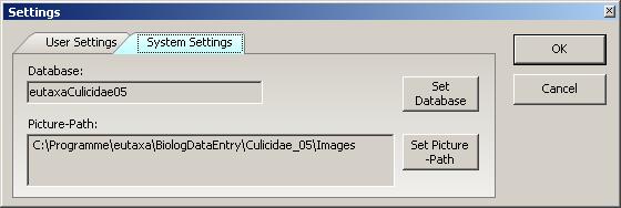Fig. 23: Eutaxa Software command Tools/Settings C.