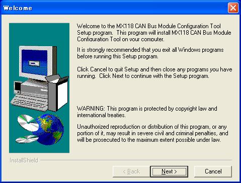 Setting Up the Software The following procedures apply to software installation on Windows XP. 1. Turn ON the power to the PC and start Windows.