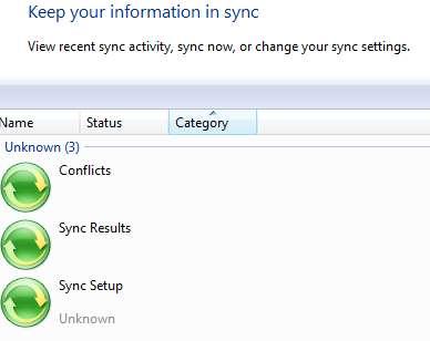 SYNC AND SHARING Sync with other : portable music players Windows Mobile devices.