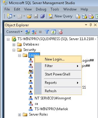 On the Millennium Server, go to Start > All Programs > Microsoft SQL Server 2012 and launch SQL Server Management Studio. 2. SQL Server Management Studio will open and a login screen will be displayed.