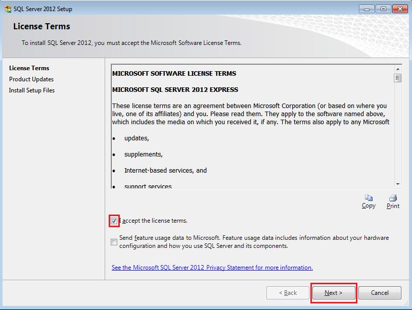 Select the option New SQL Server stand-alone installation or add features to an