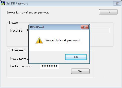 In the Set password section, type the password you assigned when creating the SQL Server login
