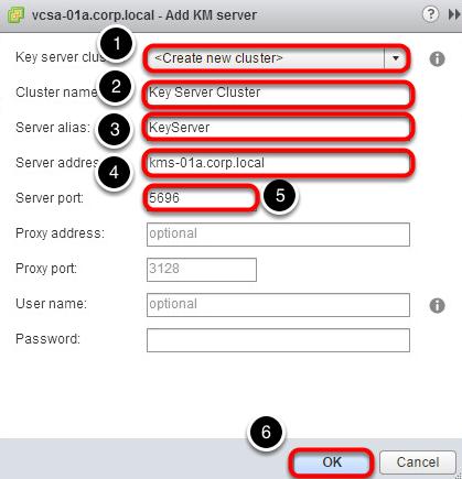 Add KM Server Input the field on the Add KM server screen using this information: 1.