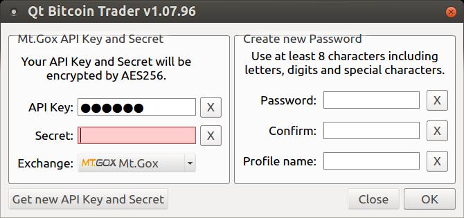 4 Evaluating Quality of Users Input a) Initial password dialog in Qt Bitcoin