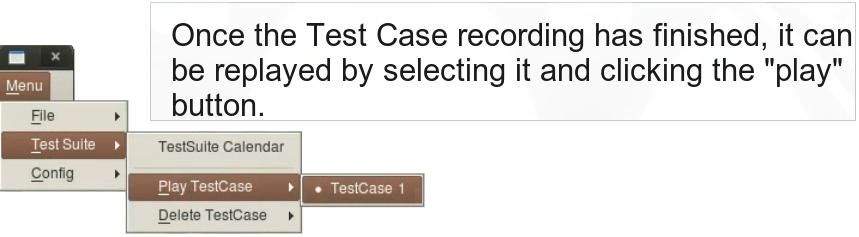 (3) Selecting a test case for