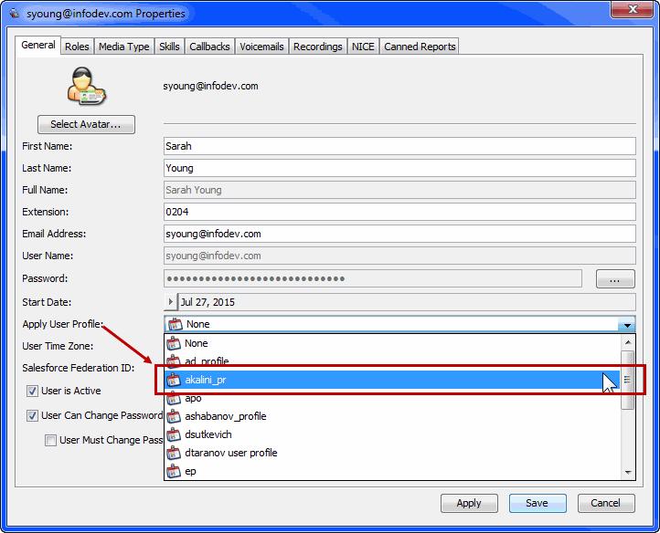 Implementing VDI 3 If you created a profile with the VDI-required permissions, open the user s details, and select the profile that contains the permissions.