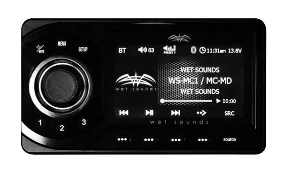 ABOUT 2 WS-MC1 MARINE MEDIA CENTER SYSTEM Operations / Installation Manual FEATURES INCLUDE: AM/FM/Weather Band tuner with RDS Bluetooth Streaming, Auxiliary, USB, Pandora Simple & Secure Bluetooth