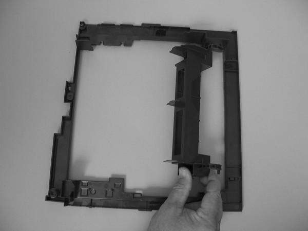 Figure -4 Remove the rear cover and feed guide (simplex product) (5 of 6) 6.