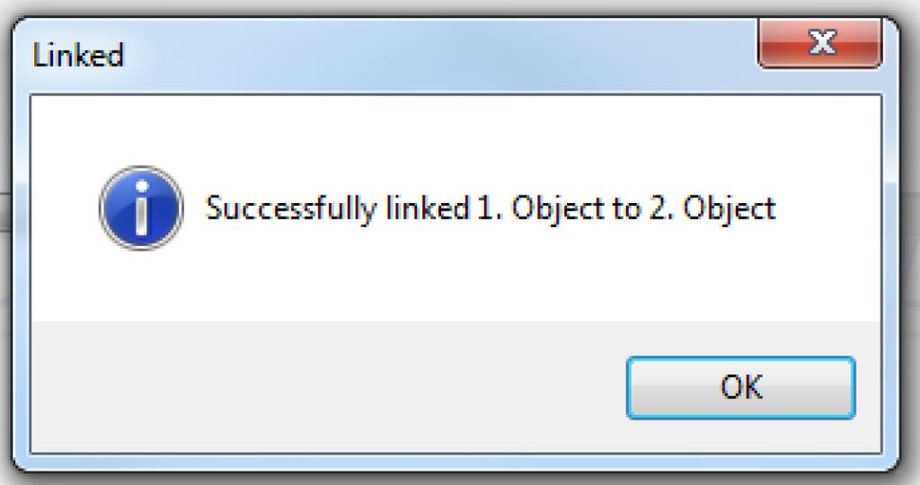 Initially you will need to link object 1 to object 2, once linked you can add object 3 to the already linked objects 1 & 2 - and so on.