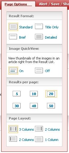 Figure 25 EDS brief results: book Figure 24 EDS page layout options language.