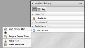 An alert will display on the Participant s screen that says Begin Sharing Desktop?