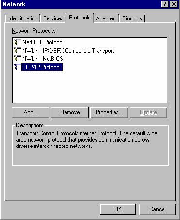 Appendix B - Troubleshooting Checking TCP/IP Settings - Windows NT4.0 1.